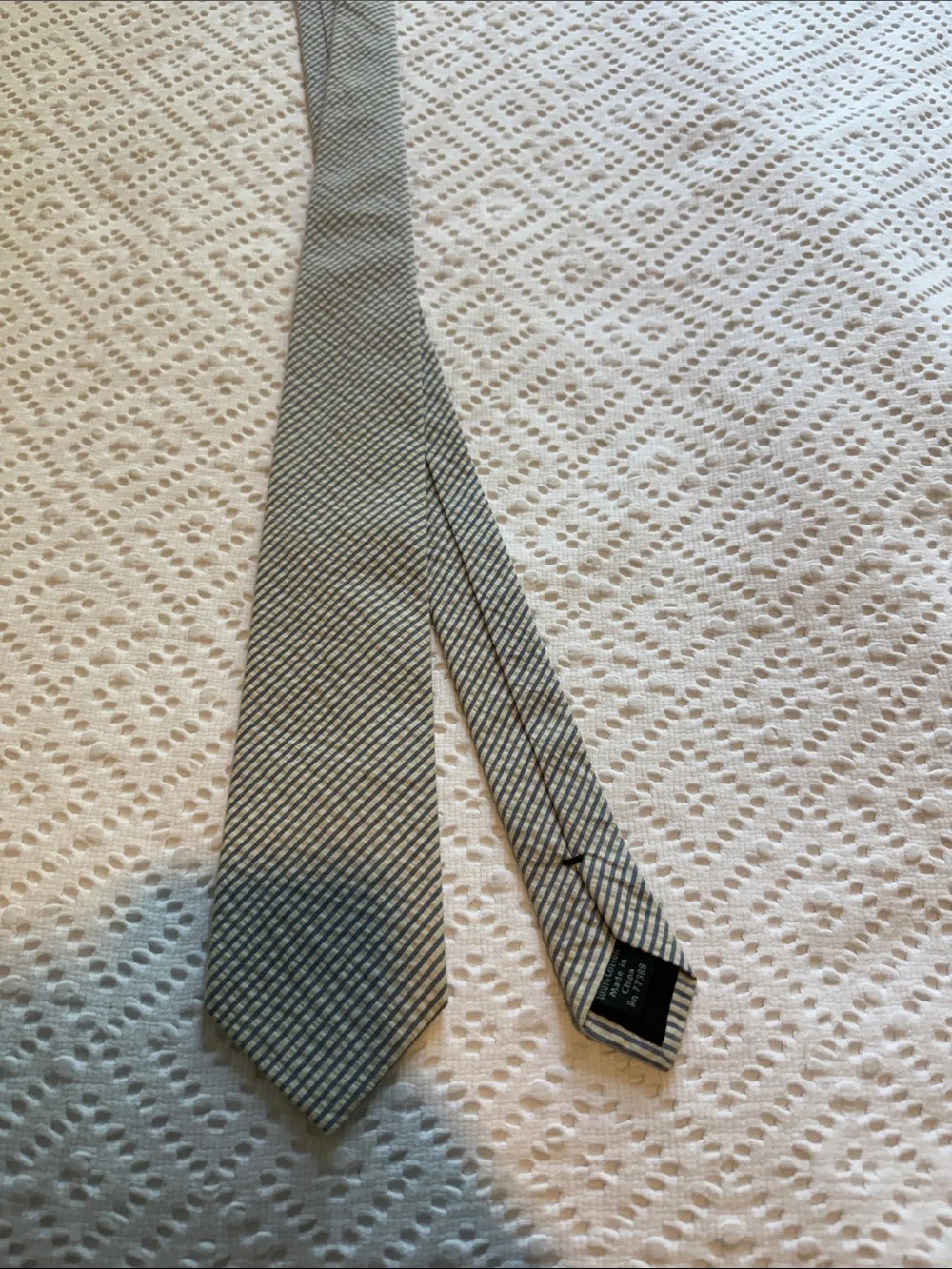 Seersucker Tie